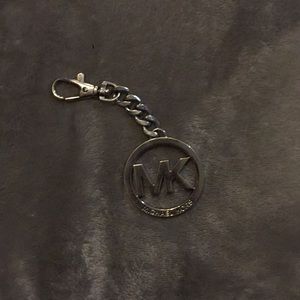 Michael Kors Silver Bag Emblem